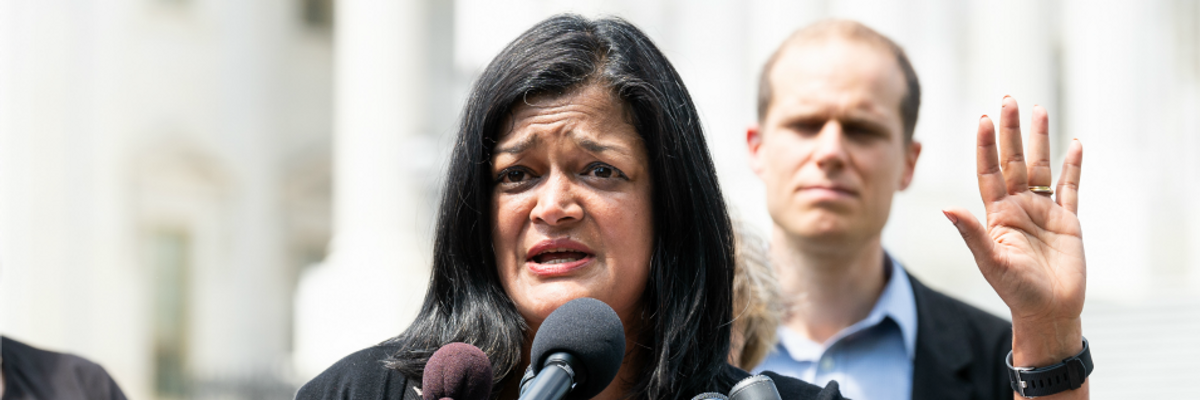 Pramila Jayapal Frustrated by Democrats Using Medicare for All Label to Push Plans 'That Are Not Medicare for All'