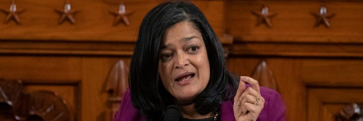 As Progressives Secure $15 Wage in House Covid Bill, Jayapal Says 'Democrats Have to Fight' to Make It Law