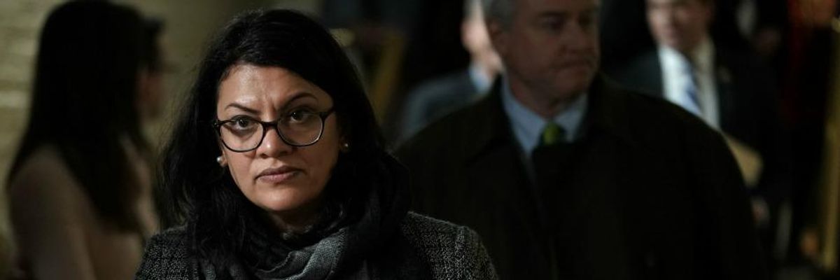 In Response to Condescending 'Listen and Learn' Comment, Tlaib Invites Fellow Democrat to Meet Her Grandmother in Occupied West Bank