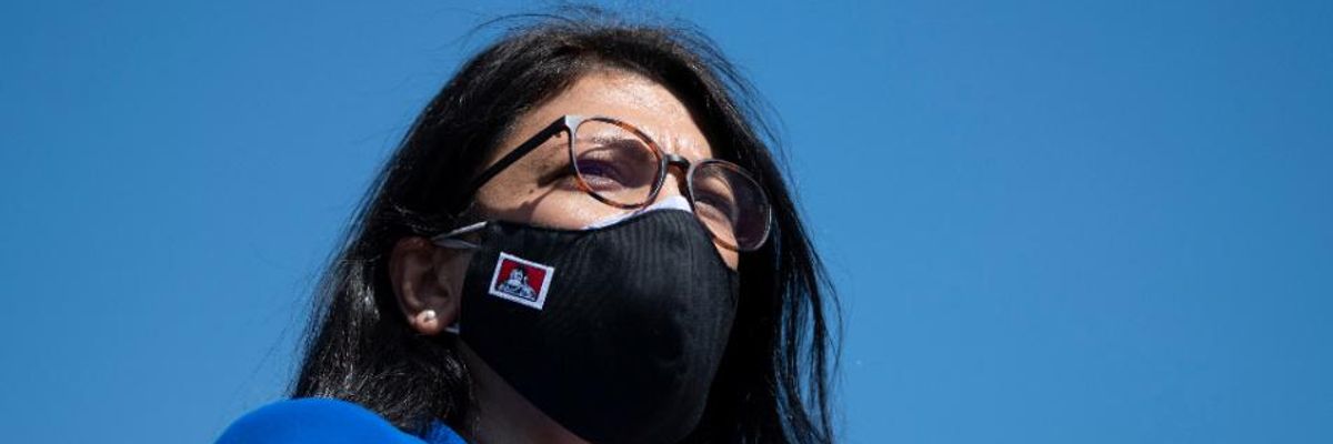 Tlaib Unveils Bill to Provide Monthly Payments to Everyone in US--Funded by Minting Trillion-Dollar Coins