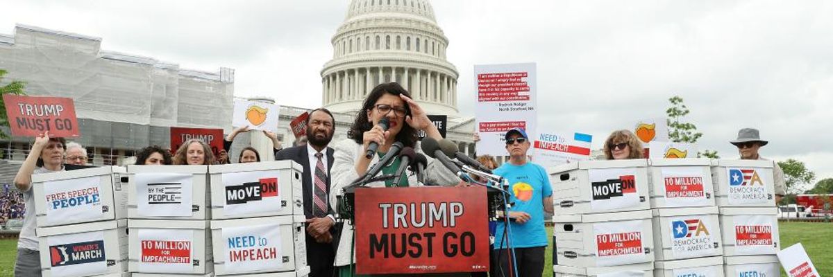 'We Are in a Constitutional Crisis': Groups Deliver 10 Million Petitions to Congress Demanding Trump Impeachment