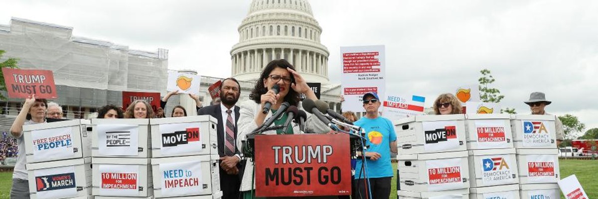 'We Are in a Constitutional Crisis': Groups Deliver 10 Million Petitions to Congress Demanding Trump Impeachment