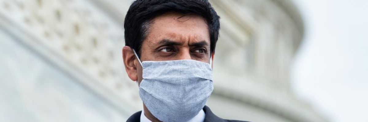Ro Khanna Applauds 19 House Democrats Who Joined Him in Voting No on 'Bloated' $740 Billion Military Budget