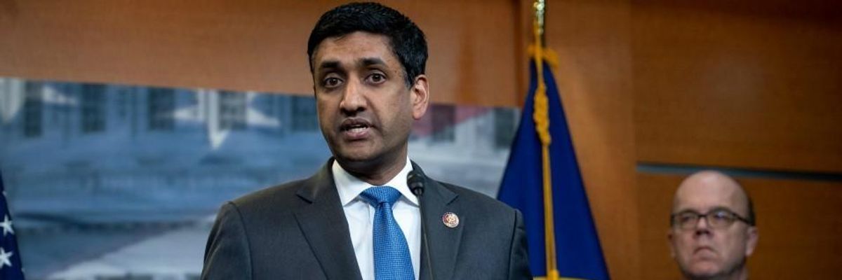 'Millions of Real People's Lives Are at Stake': As Pelosi Battles White House, Ro Khanna Says Democrats Can Win Morally--and Politically