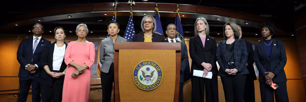 Rep. Robin Kelly Discuess Articles Of Impeachment Against DHS Secretary Noem