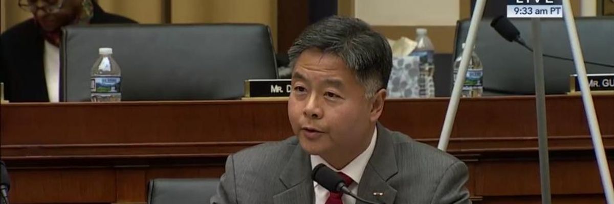 'If You Don't Want Negative Search Results, Don't Do Negative Things,' Ted Lieu Tells GOP During Google Hearing