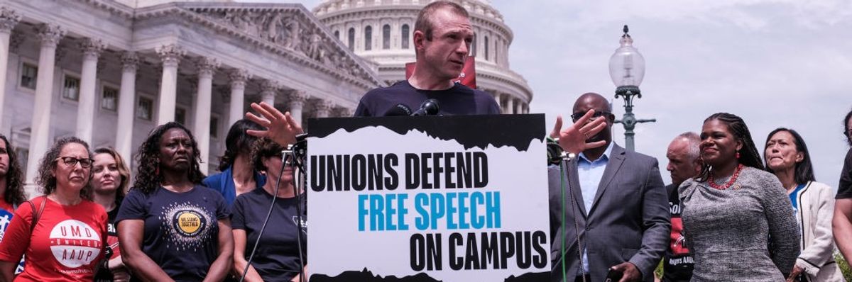 Rep. Tlaib Holds A Capitol Hill Press Conference To Discuss Free Speech On College Campuses