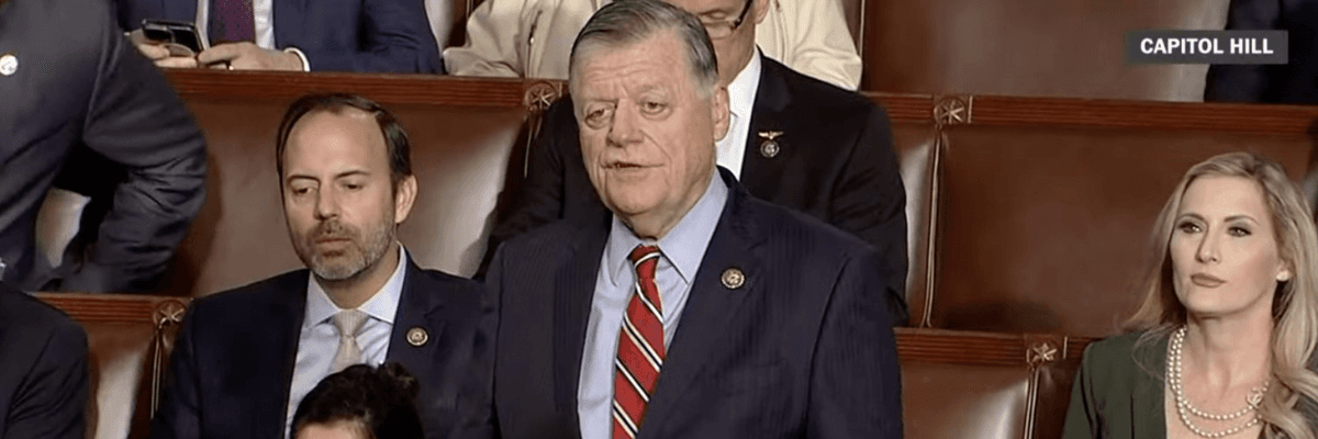 Rep. Tom Cole (R-Okla.) speaks in favor of Rep. Jim Jordan (R-Ohio)