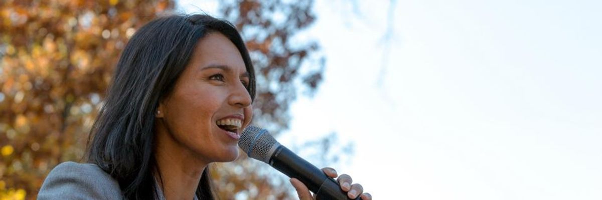 Hawaii Congresswoman Tulsi Gabbard Is Running for President With Focus on 'War and Peace'