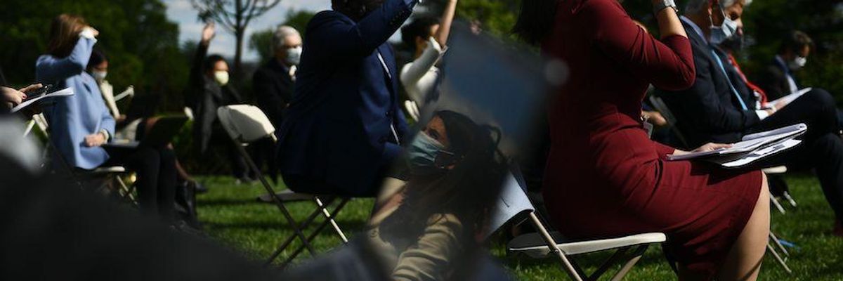 'Why Me, Specifically?' Says Asian-American Reporter After Trump Tells Her to 'Ask China' About Testing