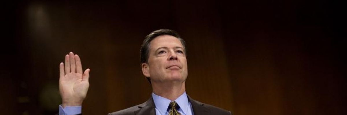 Fired and Smeared by Trump, Comey Wants to Talk Under Oath... and 'In Public'