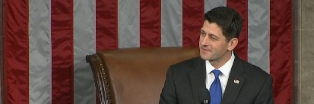 Paul Ryan Celebrates 'Once-in-a-Lifetime Opportunity' of Total GOP Control