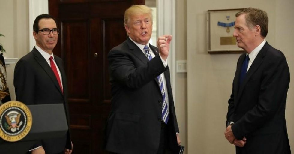 Representing just how much he