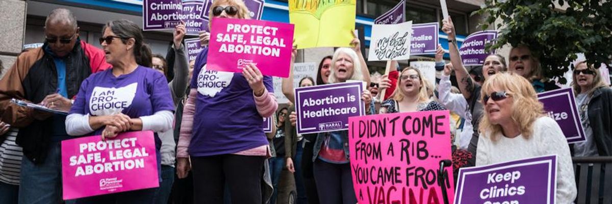 Reproductive Rights Advocates Slam 'Unconstitutional and Medically Unnecessary' Fetal Remains Law Signed by Ohio Governor