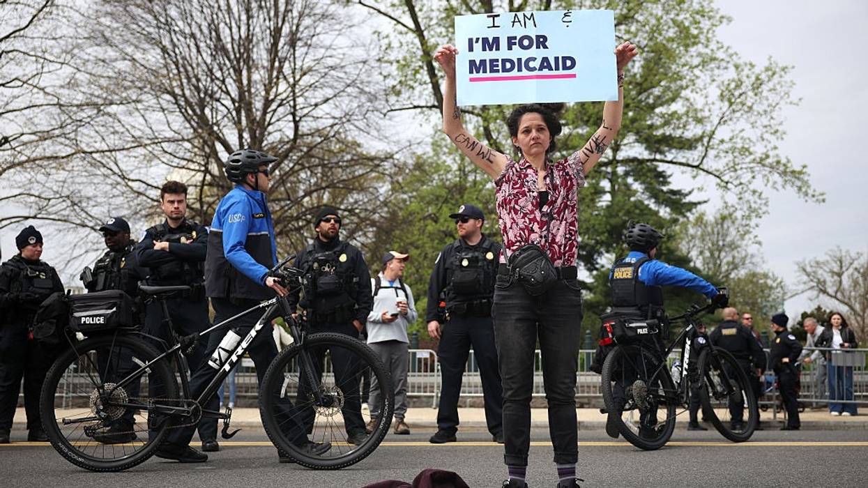 Reproductive Rights Advocates Rally As Supreme Court Hears Planned Parenthood Case