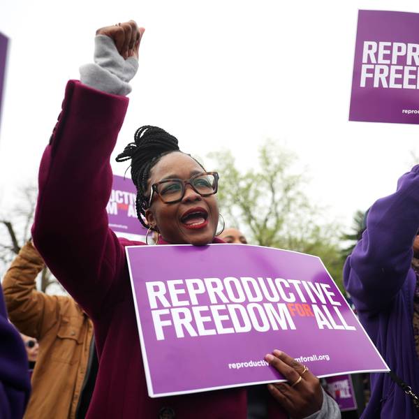 Reproductive Rights Advocates Rally As Supreme Court Hears Planned Parenthood Case