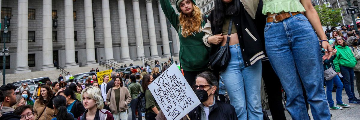 reproductive rights protest