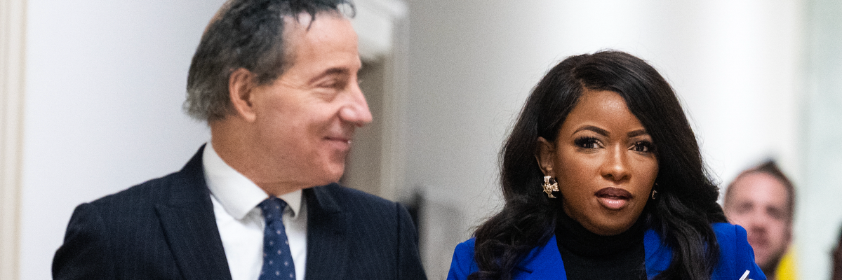 Reps. Jamie Raskin and Jasmine Crockett