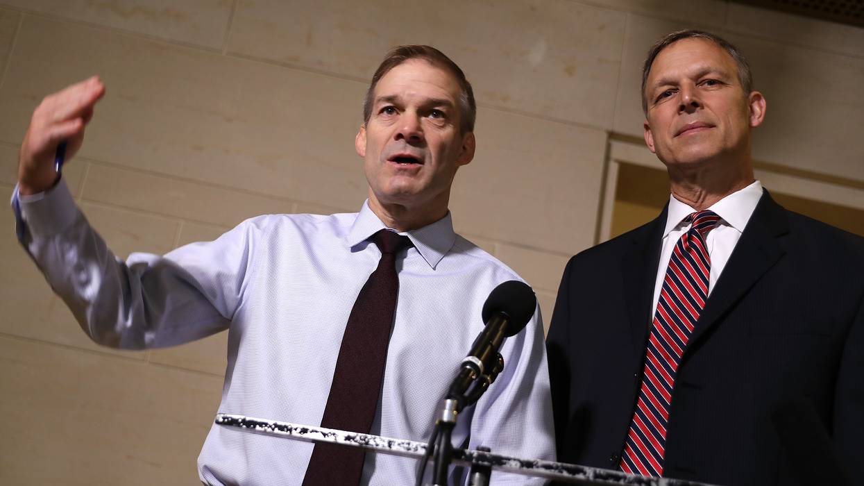 Reps. Jim Jordan (R-Ohio) and Scott Perry (R-Pa.)