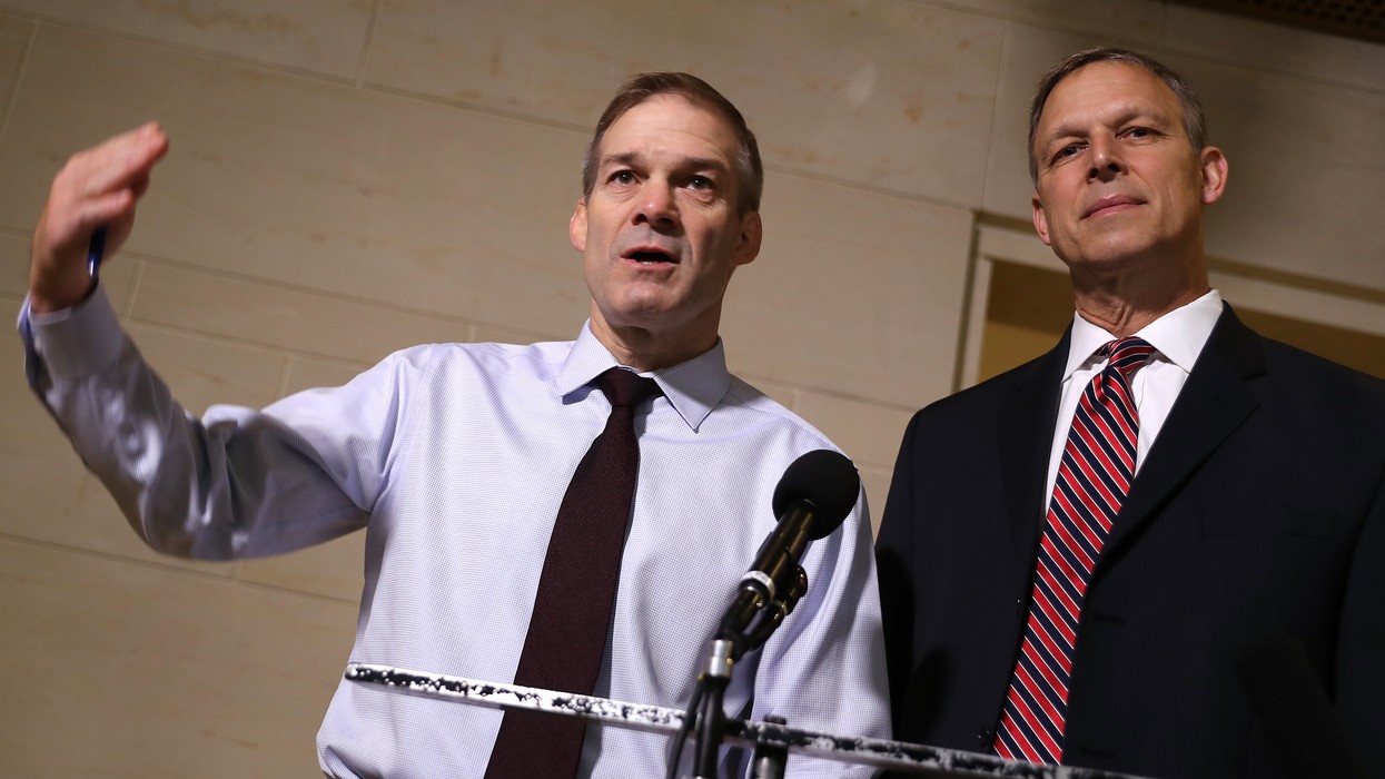 Reps. Jim Jordan (R-Ohio) and Scott Perry (R-Pa.)
