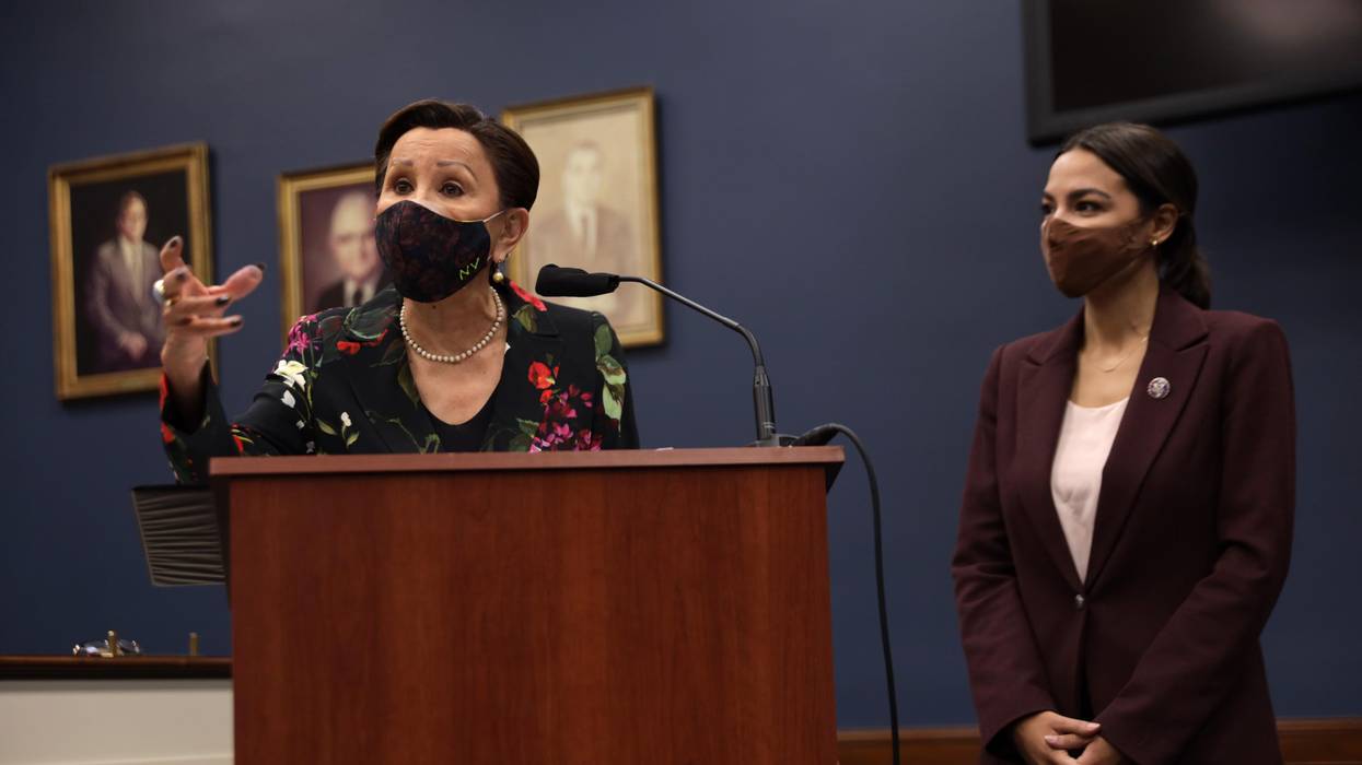 Reps. Nydia Velazquez and Alexandria Ocasio-Cortez