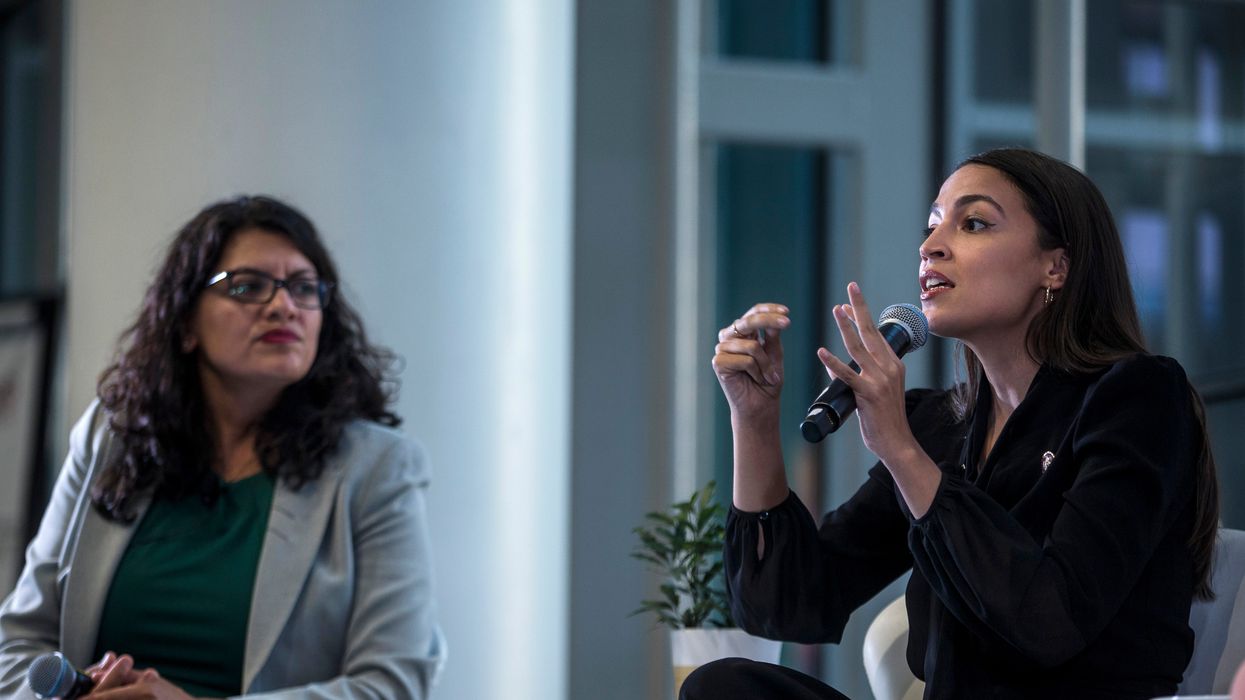 Reps. Rashida Tlaib and Alexandria Ocasio-Cortez