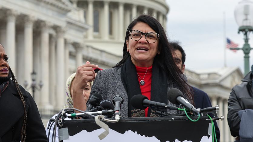 Reps. Rashida Tlaib and Cori Bush
