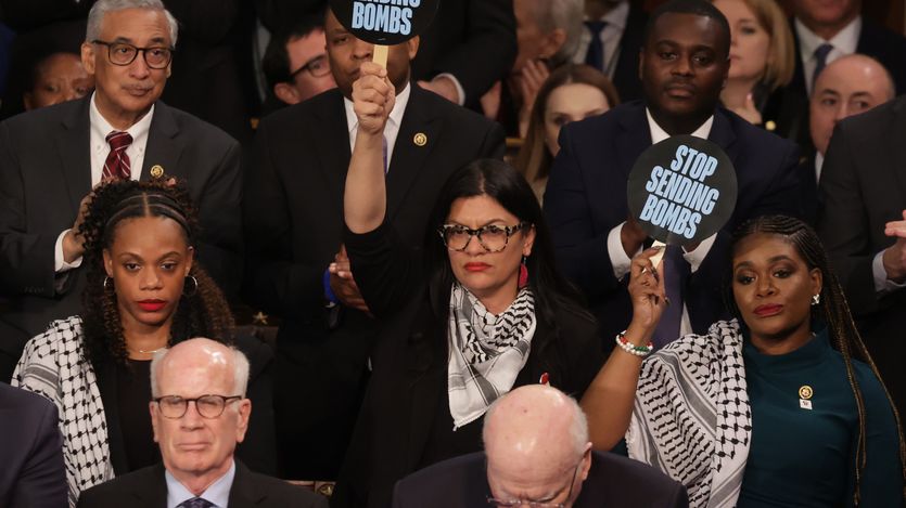 Reps. Rashida Tlaib and Cori Bush