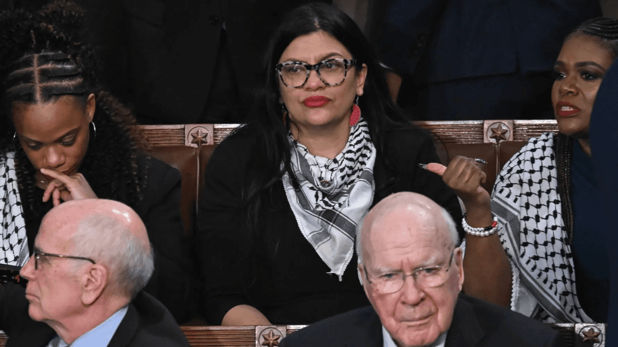 Reps. Summer Lee (D-Pa.), Rashida Tlaib (D-Mich.), and then-Rep. Cori Bush (D-Mo.)