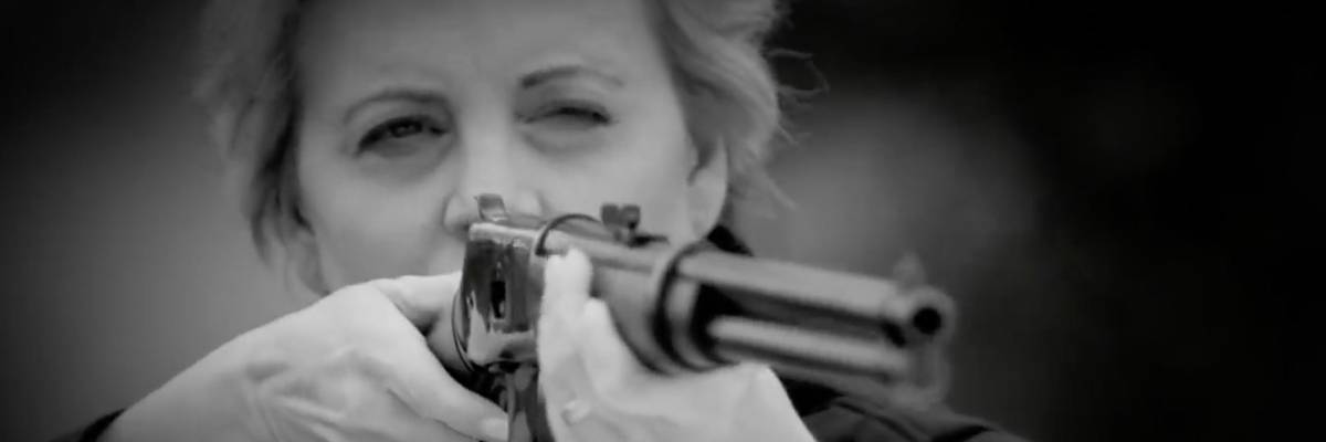 Republican fires gun