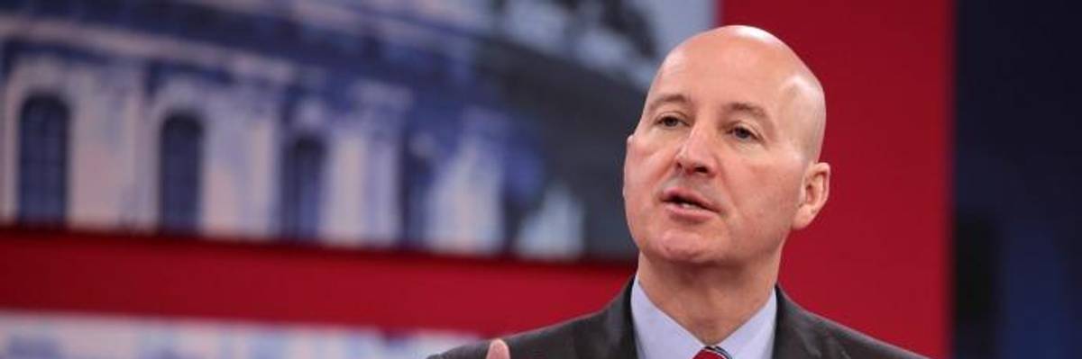 After Spending Big to Reinstate Death Penalty, Nebraska Gov. Brushes Aside Pope's Call, Pushes Forward With Plan for 'Experimental Execution'