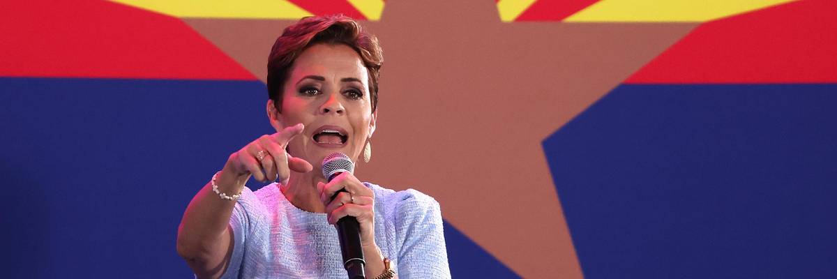 Republican Kari Lake running for governor in Arizona