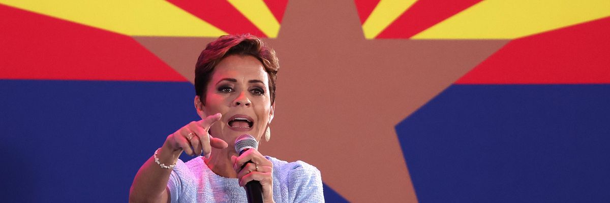 Republican Kari Lake running for governor in Arizona