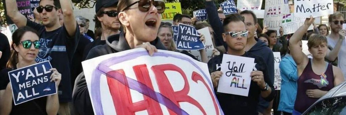 Vows to Fight NC GOP with Courts, Votes, and Wallets After HB2 Deceit