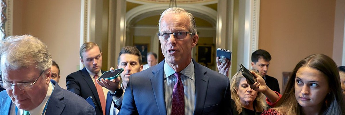 Republican Lawmakers Work To Pass Trump's "Big, Beautiful Bill" On Capitol Hill