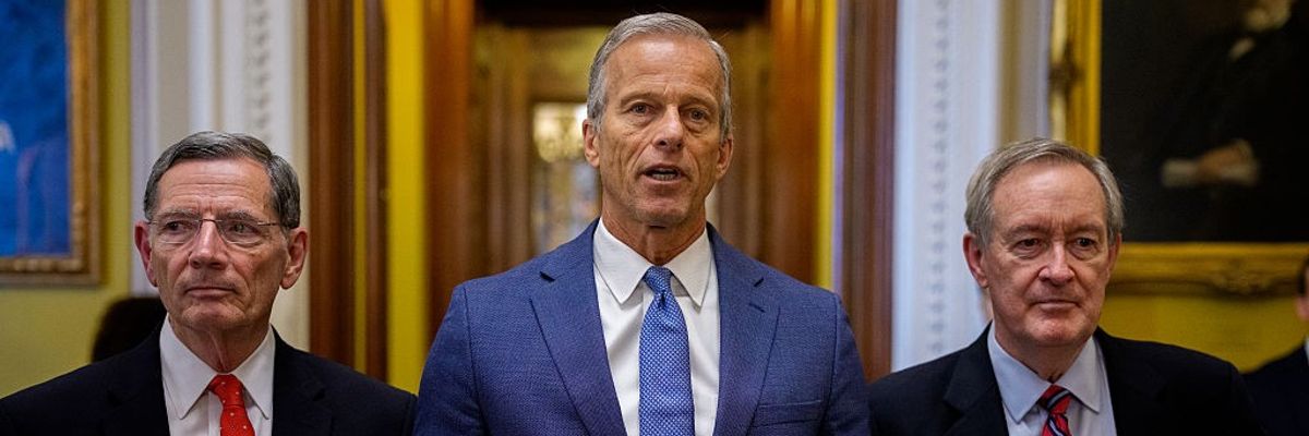 Republican Lawmakers Work To Pass Trump's "One, Big, Beautiful Bill" On Capitol Hill