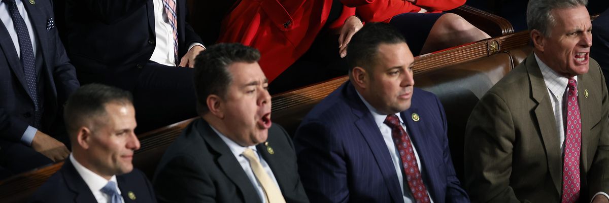 Republican Party lawmakers during Joe Biden's State of the Union