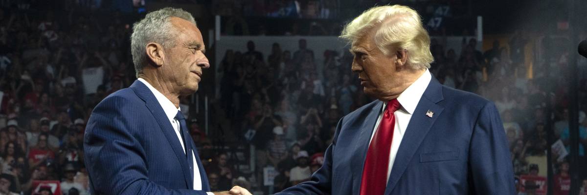 Republican Presidential Candidate Donald Trump Holds Rally In Glendale, Arizona