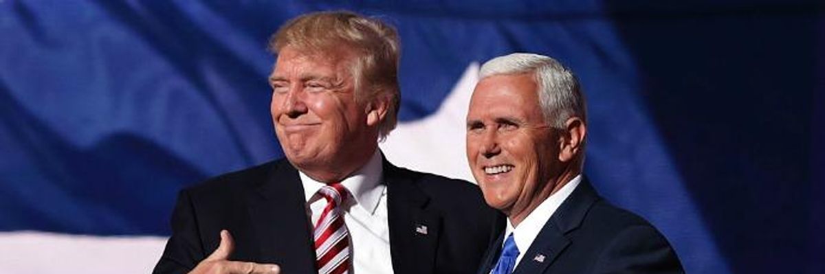 Pence Departure From NFL Game Slammed as 'PR Stunt' Orchestrated by Trump