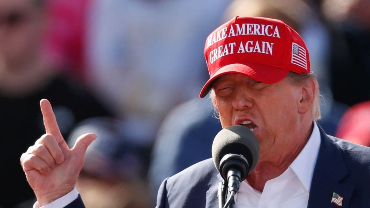 Republican presidential candidate Donald Trump