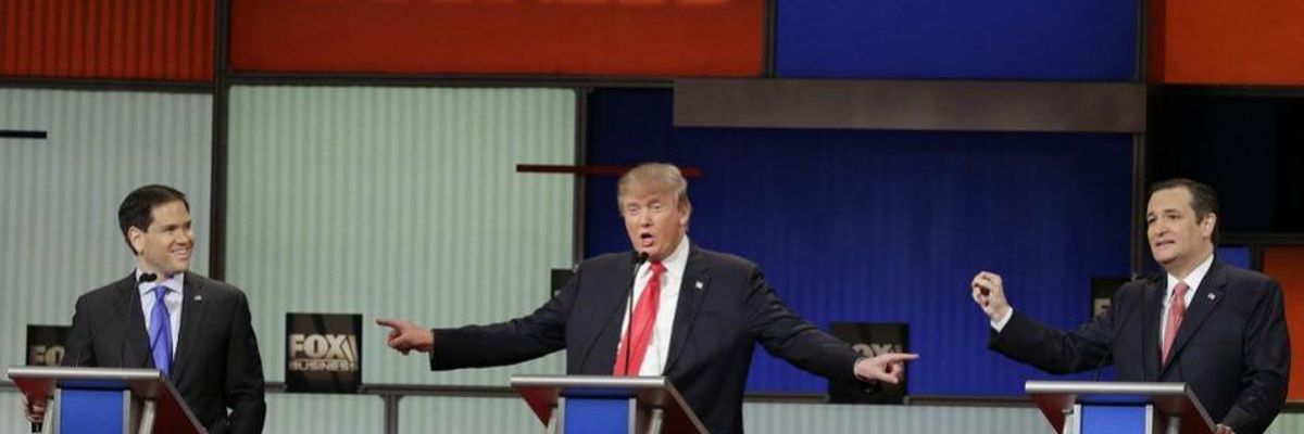 The Republican Debate: Seven Trumped-Up Survivors