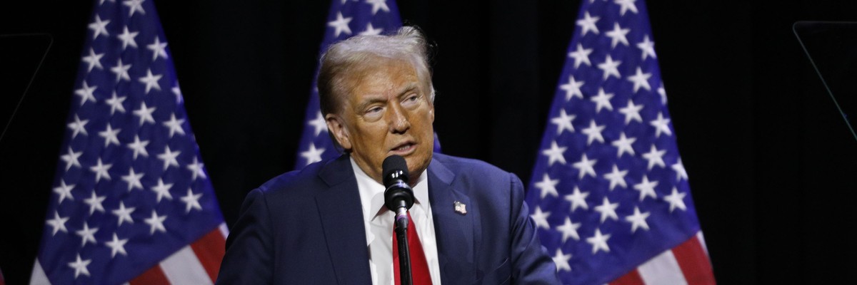 ​Republican presidential nominee and former President Donald Trump