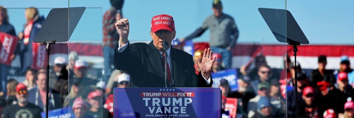 Republican Presidential Nominee Donald Trump Campaigns In Pennsylvania
