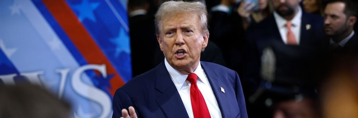 Republican presidential nominee Donald Trump