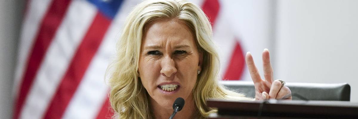 Republican Rep. Marjorie Taylor Green Attends Court Hearing For Case Against Her For Supporting The January 6 Insurrection