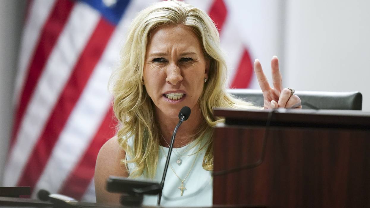 Republican Rep. Marjorie Taylor Green Attends Court Hearing For Case Against Her For Supporting The January 6 Insurrection