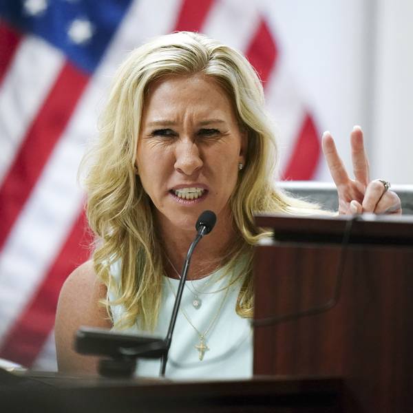 Republican Rep. Marjorie Taylor Green Attends Court Hearing For Case Against Her For Supporting The January 6 Insurrection