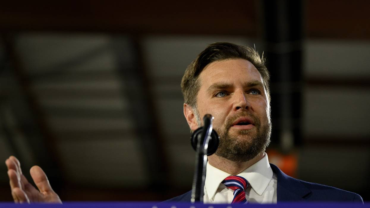 Republican vice presidential nominee U.S. Sen. J.D. Vance (R-Ohio)