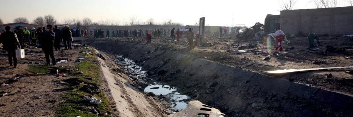 Accident or Tragedy of War? Transparent Probe Demanded After US and Canada Claim Iranian Missile Downed Ukraine Jetliner