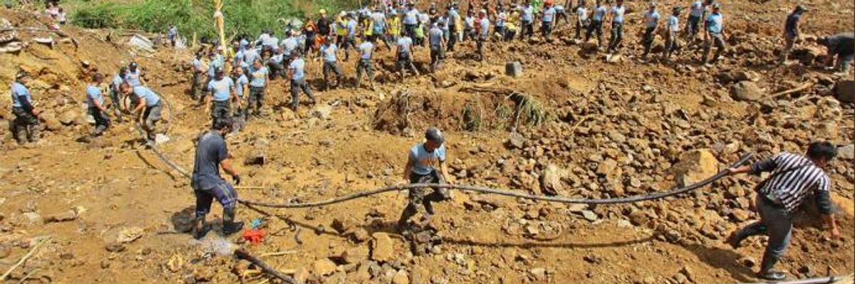 Scores Feared Dead in Philippines After Massive Landslide Triggered by Typhoon Mangkhut